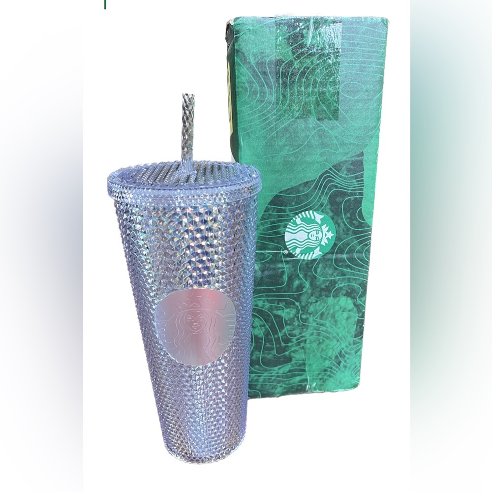 Starbucks Dichroic Unicorn Bling Cold Cup 24 oz